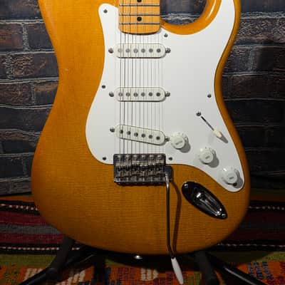 S-Style Partscaster - AllParts Neck & Amber Body, Fender Locking Tuners, Boutique Loaded Pickguard image 5
