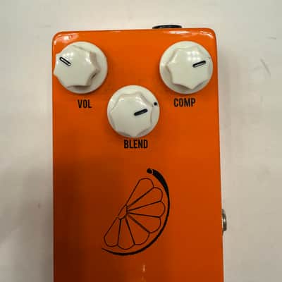JHS Pedals Pulp N Peel V3 Compressor Orange Guitar Effect Pedal image 3