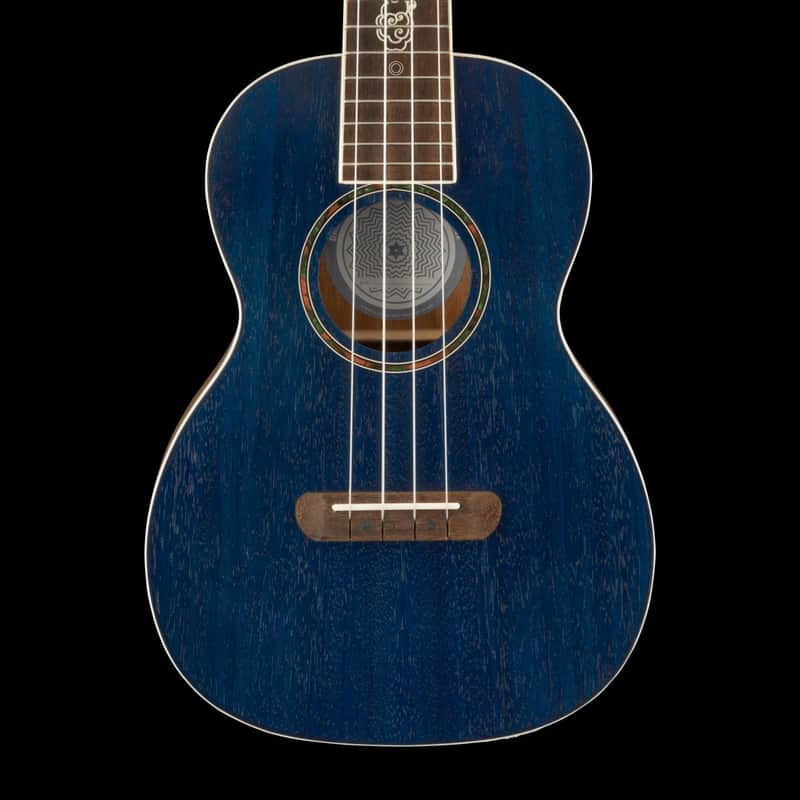 Fender Dhani Harrison Ukulele Sapphire Blue with Gig Bag image 1