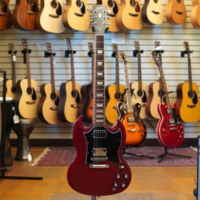Gibson SG Standard Electric Guitar 2023 Heritage Cherry w/Hard Case image 4