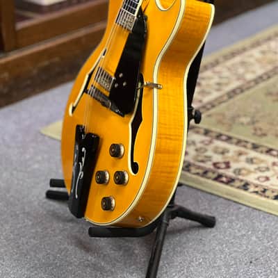 2017 Ibanez George Benson Signature GB40thII-AA 40th Anniversary - Antique Amber image 5