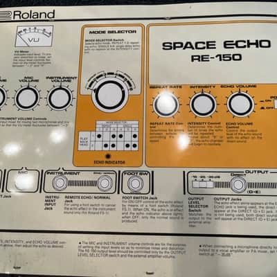 1980’s Roland RE-150 Space Echo - Green - Collector / Restoration Piece image 20