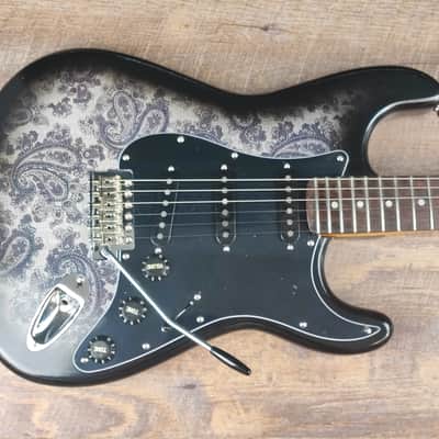 MyDream Stratocaster Custom Built - Black Paisley Flamed SRV image 3