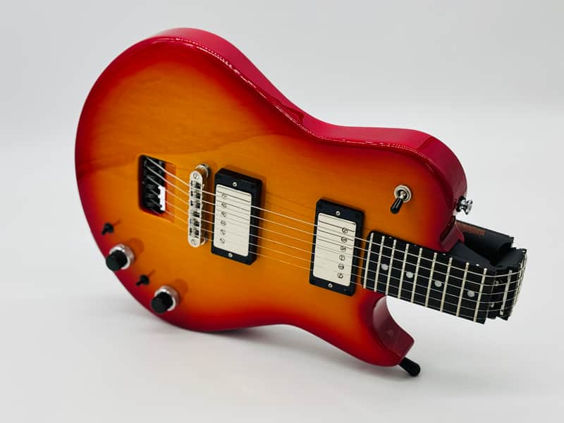 Ciari Travel Guitars Ascender Custom Classic Cherry Burst Gloss with Free Backpack! image 1