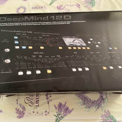 Behringer DeepMind 12D Desktop 12-Voice Polyphonic Analog Synth Module 2016 - Present - Black image 8