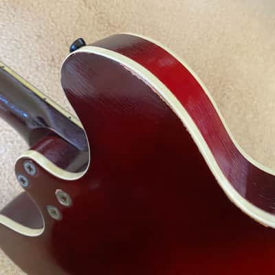 Harmony H77 1963 - 1972 - Red Sunburst image 15