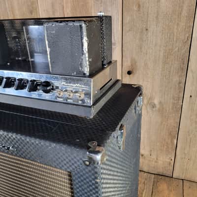 Ampeg B-15-N 1966 w/ Altec Speaker Serviced - Blue Checker image 7