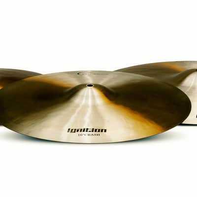 Dream Cymbals IGNCP3 Ignition Series 3 Cymbal Pack - 14-Inch Hi Hats, 16-Inch Crash & 20-Inch Ride image 1