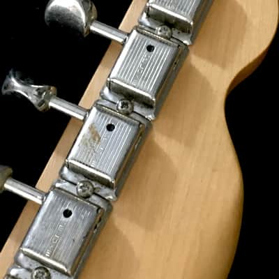 LEFTY! TL66 Custom Relic Build Solid 1-Piece Mahogany Aged Walnut Satin Guitar 7.1 Lb HSC image 12