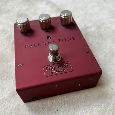 Free The Tone FM-1V Fire Mist Overdrive 2010s - Red image 1