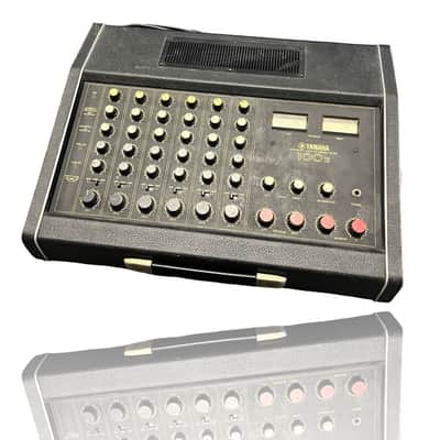 1980's Yamaha EM-100 6-Channel Powered Analog Mixer image 1