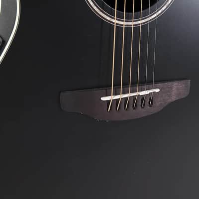 Ovation Applause Mid-depth Acoustic-Electric Guitar - Satin Black image 3