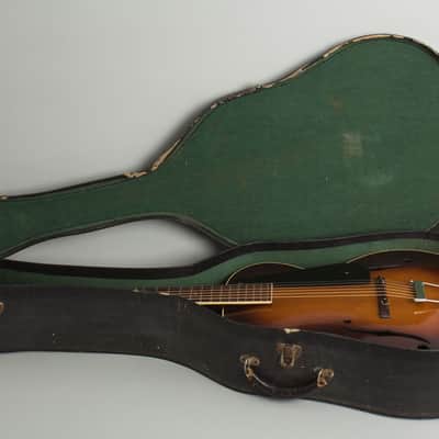 Epiphone  Blackstone Arch Top Acoustic Guitar (1934), ser. #7756, black chipboard case. image 10