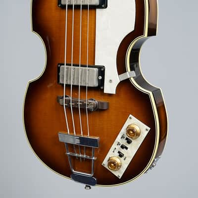 Greco Violin Bass Made in Japan - Sunburst image 3