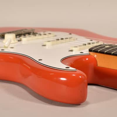 1982 Fender American Vintage Stratocaster '62 Reissue Fiesta Red Electric Guitar w/OHSC image 5