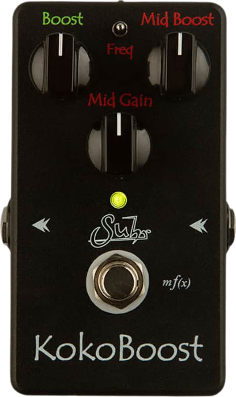 Suhr Koko Boost Effects Pedal, Black Edition image 1