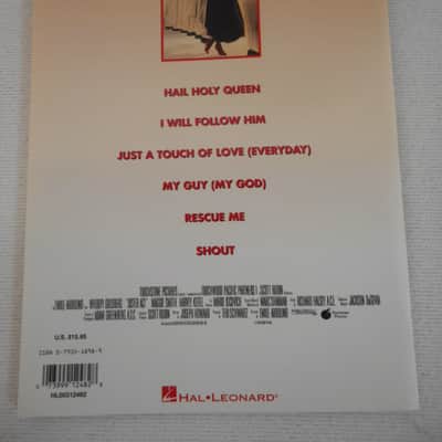 Hal Leonard Highlights From The Movie "Sister Act" Songbook 1992 image 2
