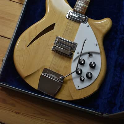 MINT 1966 Rickenbacker 365 NS (New Style) Mapleglo, w/OHSC, 360 image 7