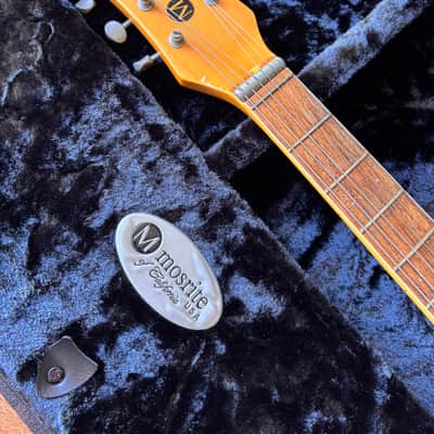 1990s Mosrite The Ventures Vibramute '65 Reissue Electric Guitar Red MIJ Kurokomo Japan image 17