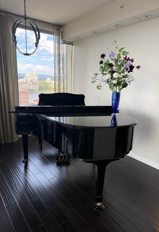 Yamaha DC2M4 Disklavier 5'8" Grand Piano — Played & Signed by David Foster — Documented Provenance image 1