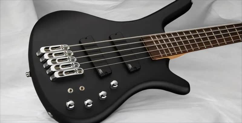 Warwick RockBass Corvette Multiscale, 5-String - Solid Black Satin image 1