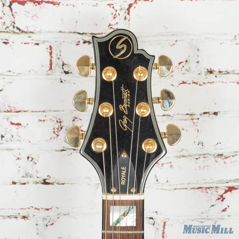 Samick Greg Bennett Royale RL4 Semi-Hollow Electric Guitar White