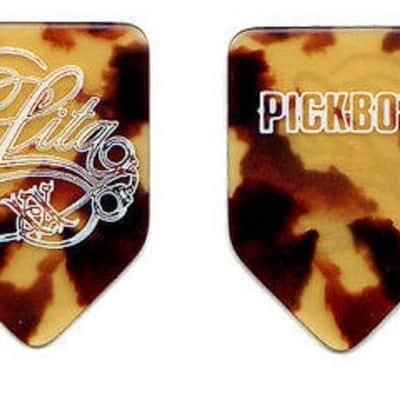 2 x Pickboy Lita Ford 'Home plate' #330 design Guitar Picks image 2