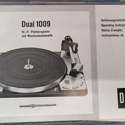 GIRADISCHI DUAL 1009 4 VELOCITA' TESTINA SHURE TYPE 2  1966 image 5