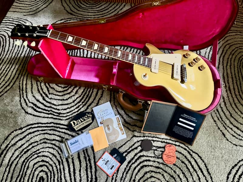 Immagine 2020 Gibson Custom Shop ‘54 Les Paul Reissue Goldtop (Gloss) - 1