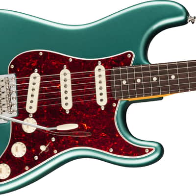 Fender American Professional Classic Stratocaster RW, Faded Sherwood Green Metallic imagen 5