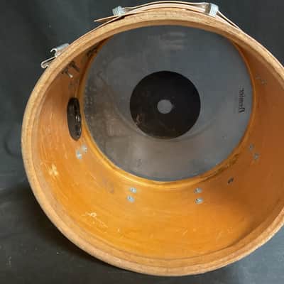 Ludwig Vintage Marching Tom Drums - Gold Mist image 12