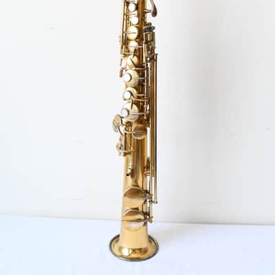 Conn New Wonder I Soprano Sax 1923 - Original Gold Plate-Overhauled-Free USA Ship image 4