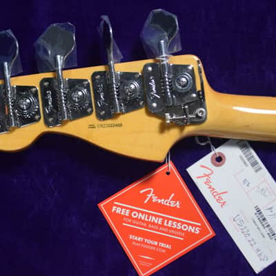 Fender Tony Franklin Unlined Fretless Precision, Lake Placid Blue / Ebony image 4