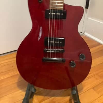 Washburn P290 1997 MIK Transparent Red Electric Guitar image 1