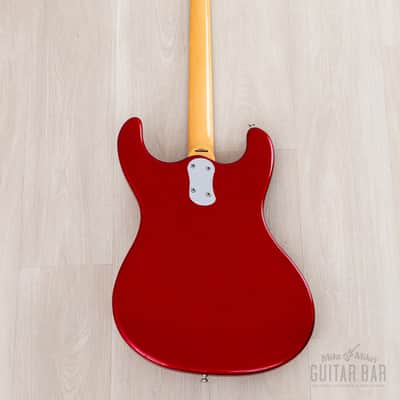 2008 Mosrite Ventures Model Mark I VM-1965 Candy Apple Red w/ Vibramute, Case & Tags, Japan Fillmore image 3