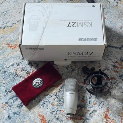Shure KSM27 Large Diaphragm Cardioid Condenser Microphone 2000s - Champagne image 3