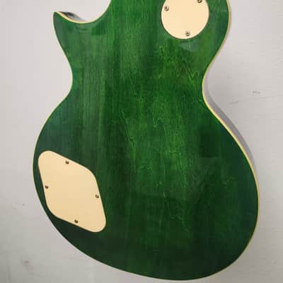 Jay Turser JT 220 Serpent Emerald Green Electric Guitar image 4