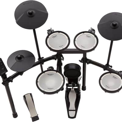 Roland TD-07KV V-Drum Kit with Mesh Pads - Black image 4