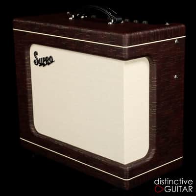 Supro Delegate Custom - Burgundy Scandia 1 X 12" 25 Watt 6V6 Combo Made in the USA image 3