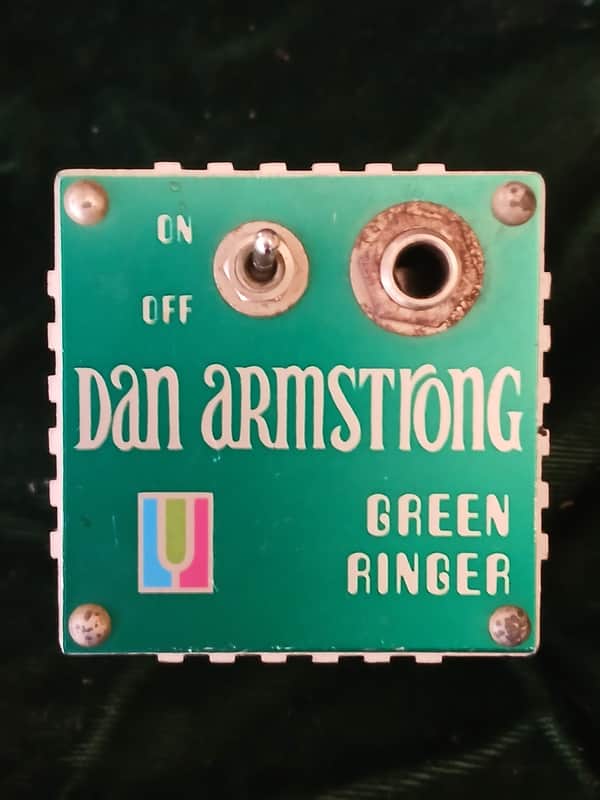 Dan Armstrong Green Ringer Vintage 1970s Ring Modulator Guitar Pedal image 1