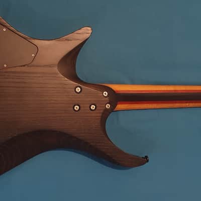 NK Headless 6 String 2019 Saturn Balck Ash image 2