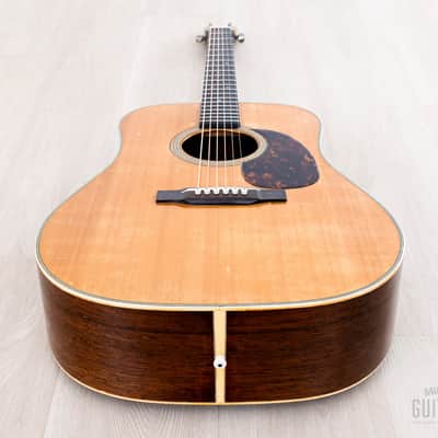 1951 Martin D-28 Vintage Dreadnought Acoustic Guitar, Martin Factory Serviced w/ Case image 13