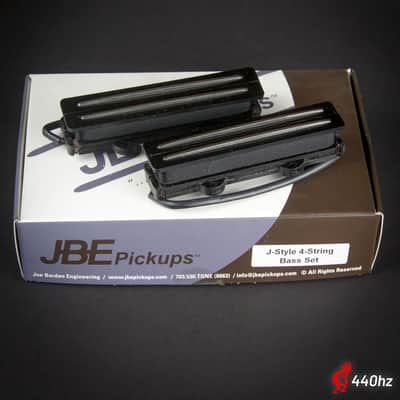 Joe Barden Engineering - JBE Pickups JB4 Jazz Bass 4-String Set Black - Brand New Old Stock! image 2