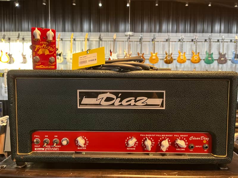 Vintage Diaz CD-100 Amplifier Head #1 of 2 - Clapton, Gibbons, Haynes, Taylor image 1