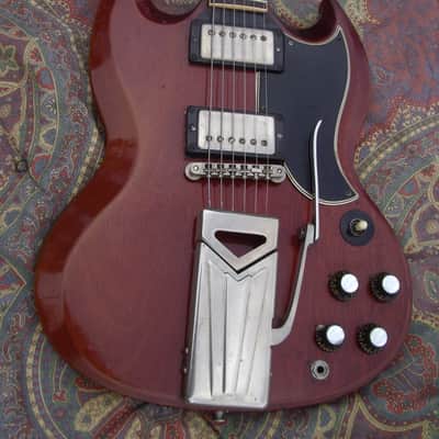Gibson SG Les Paul 1962 - Cherry Red - Sideways Vibrola image 3