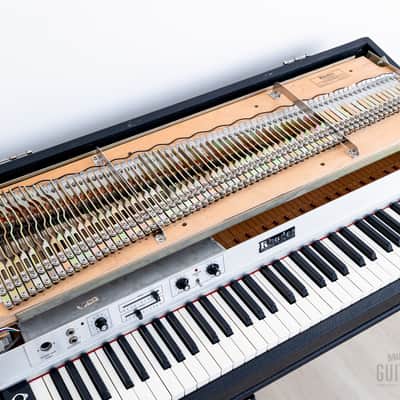 1978 Rhodes Suitcase 73 Stage Conversion w/ Cheek Block Power Supply, Legs & Pedal, Serviced & Clean, Fender image 13