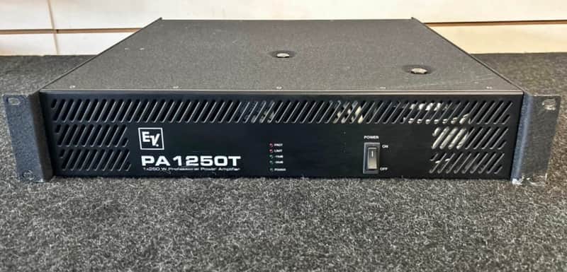 Electro-Voice PA1250T Single Channel 250-Watt Professional Power Amplifier - Very Good Condition image 1