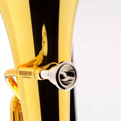 Besson BE20522-8G-0 'Prestige' Professional Euphonium in Gold Lacquer image 2