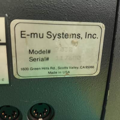 E-MU Systems SP-1200 8-Voice Drum Sampler 1987 - 1996 - Black image 6