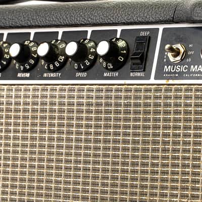 Music Man 115-HD Vintage Hybrid Tube/Solid-State Amplifier – 1x15 w/ Footswitch image 6